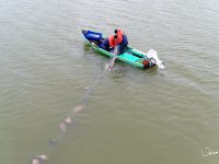 Pêche sélective dans la réserve du Hâble