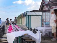 Un dîner face à la mer …