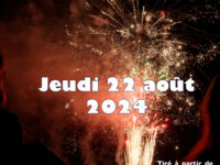 Feu d’artifice : changement de date